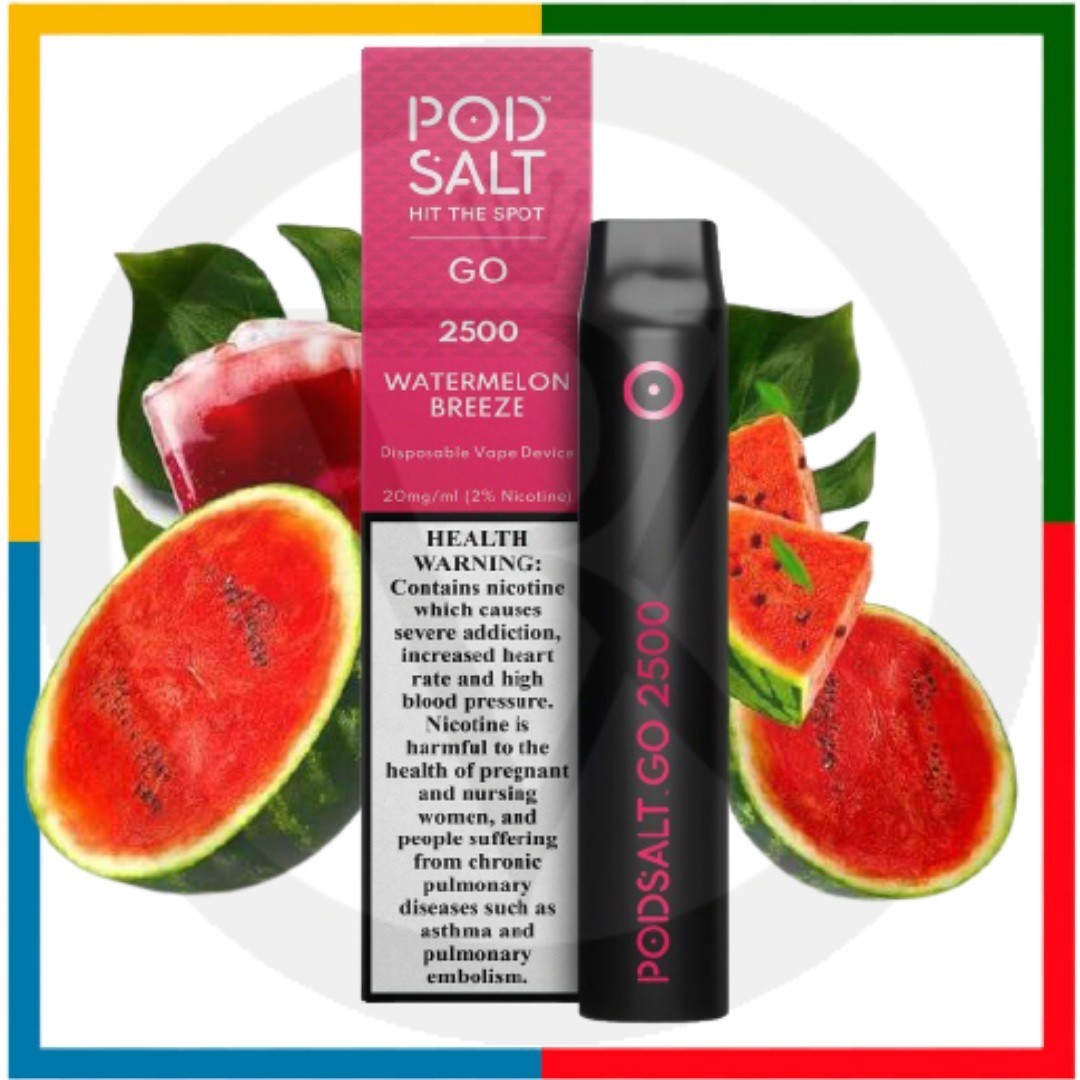 POD SALT GO WATERMELON BREEZE 20MG - Near Vape Shop