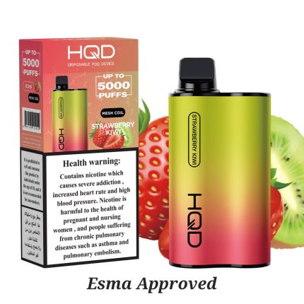 HQD STRAWBERRY KIWI 5000 PUFFS 20MG