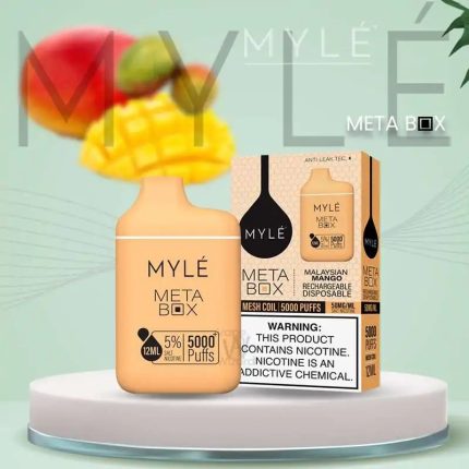 MYLE META BOX MALAYSIAN MANGO 5000 PUFFS