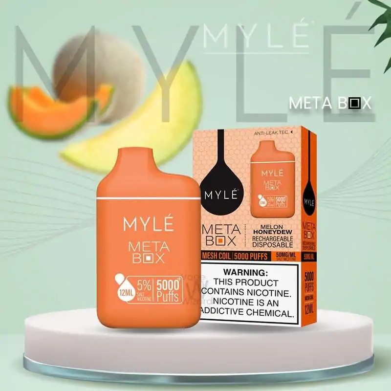 MYLE META BOX MELON HONEYDEW 5000 PUFFS