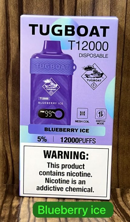 Tugboat T12000 Blueberry Ice